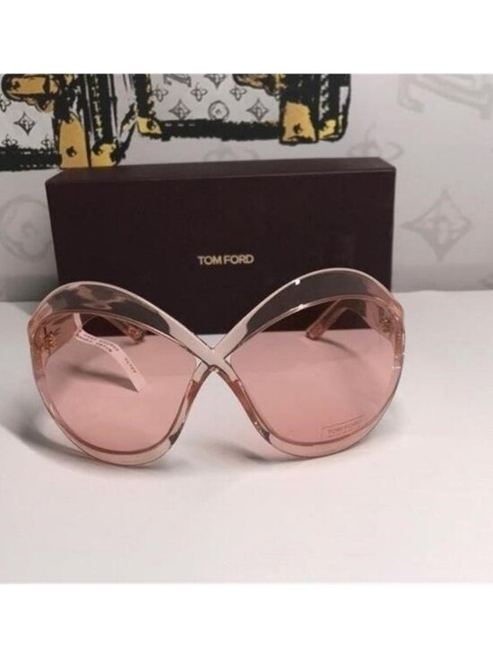 New Authentic Tom Ford Pink Sunglasses TF902 72y main image 11